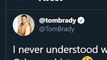 Tampa Bay Buccaneers quarterback Tom Brady has a good idea for Drew Brees