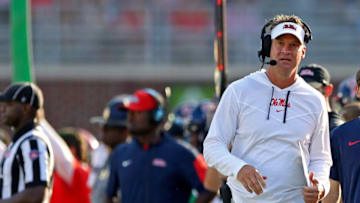 Someone on Rivals' Auburn football message board claims he has the contract details for Lane Kiffin's prospective Tigers deal (Photo by Justin Ford/Getty Images)
