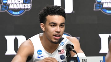 Tre Jones, Utah Jazz draft prospect. (Photo by Mitchell Layton/Getty Images)