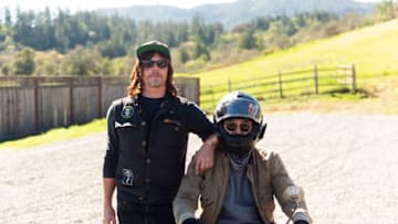 Norman Reedus, Steven Yeun - Ride with Norman Reedus _ Season 3, Episode 2 - Photo Credit: Raymond Liu/AMC