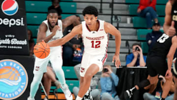 St. John's basketball transfer RJ Luis (Photo by Mitchell Layton/Getty Images)
