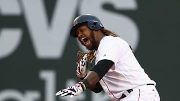 BOSTON, MA - OCTOBER 08: Hanley Ramirez