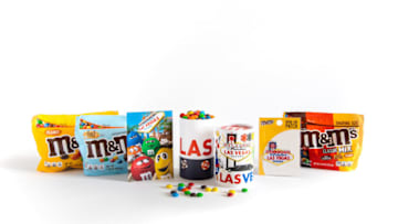 The Prize Pack is comprised of unique product offerings from M&M’S Las Vegas and share size packs of a variety of M&M’S flavors