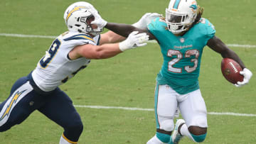 CARSON, CA - SEPTEMBER 17: Jay Ajayi