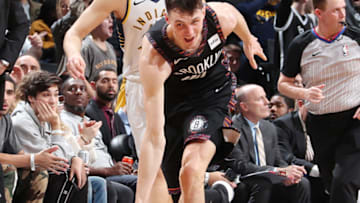Brooklyn Nets Rodions Kurucs. Mandatory Copyright Notice: Copyright 2018 NBAE (Photo by Nathaniel S. Butler/NBAE via Getty Images)