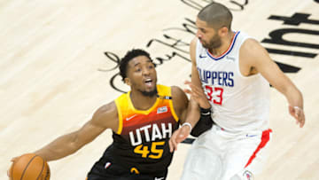 Utah Jazz guard Donovan Mitchell (Russell Isabella-USA TODAY Sports)