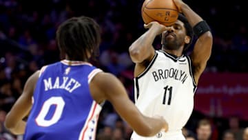 Brooklyn Nets, Kyrie Irving (Photo by Elsa/Getty Images)