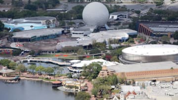 ORLANDO, FL - MARCH 23: EPCOT remains closed to the public due to the Coronavirus threat on March 23, 2020 in Orlando, Florida. The United States has surpassed 43,000 confirmed cases of the Coronavirus (COVID-19) and the death toll climbed to at least 514. (Photo by Alex Menendez/Getty Images)