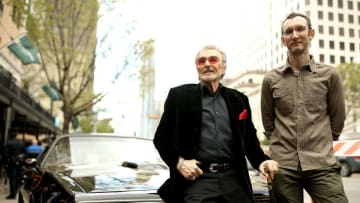 AUSTIN, TX - MARCH 12: Actor Burt Reynolds (L) and director Jesse Moss attend the screening of 'The Bandit' during the 2016 SXSW Music, Film Interactive Festival at Paramount Theatre on March 12, 2016 in Austin, Texas. (Photo by Mike Windle/Getty Images for SXSW)