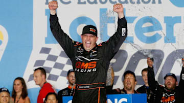 CHARLOTTE, NORTH CAROLINA - MAY 18: Johnny Sauter, driver of the #21 ISM Connect Chevrolet (Photo by Brian Lawdermilk/Getty Images)