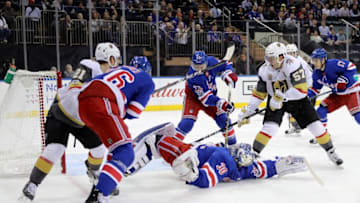 NEW YORK, NY - OCTOBER 31: Henrik Lundqvist (Photo by Abbie Parr/Getty Images)