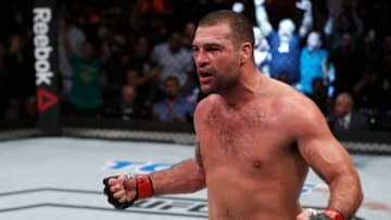 FORTALEZA, BRAZIL - MARCH 11: Mauricio Rua of Brazil celebrates after his TKO victory over Gian Villante in their light heavyweight bout during the UFC Fight Night event at CFO - Centro de Forma?co Olimpica on March 11, 2017 in Fortaleza, Brazil. (Photo by Buda Mendes/Zuffa LLC/Zuffa LLC via Getty Images)
