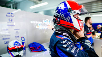 SOCHI, RUSSIA - SEPTEMBER 27: Daniil Kvyat of Scuderia Toro Rosso and Russia during practice for the F1 Grand Prix of Russia at Sochi Autodrom on September 27, 2019 in Sochi, Russia. (Photo by Peter Fox/Getty Images)