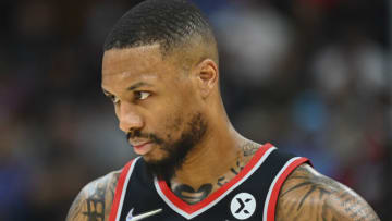 Damian Lillard Sixers (Photo by Alex Goodlett/Getty Images)