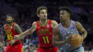 Trae Young #11 of the Atlanta Hawks (Photo by Mitchell Leff/Getty Images)