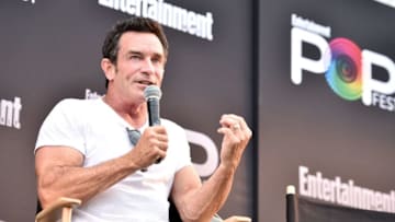 LOS ANGELES, CA - OCTOBER 29: TV personality Jeff Probst speaks onstage during the Survivor panel at Entertainment Weekly's PopFest at The Reef on October 29, 2016 in Los Angeles, California. (Photo by Alberto E. Rodriguez/Getty Images for Entertainment Weekly)