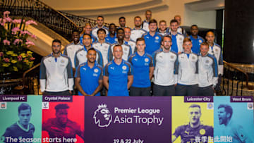 HONG KONG, HONG KONG - JULY 17: Leicester City players arrive in Hong Kong on July 17, 2017 ahead of the Premier League Asia Trophy, which takes place this week. Crystal Palace, Leicester City and West Bromwich Albion will also compete in the tournament on 19 and 22 July at the Hong Kong stadium. (Photo by Billy H.C. Kwok/Getty Images for Premier League)