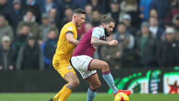 BIRMINGHAM, ENGLAND - JANUARY 21: Villa's Henri Lansbury during the Sky Bet Championship match between Aston Villa and Preston North End at Villa Park on January 21, 2017 in Birmingham, England. (Photo by Mick Walker - CameraSport via Getty Images)