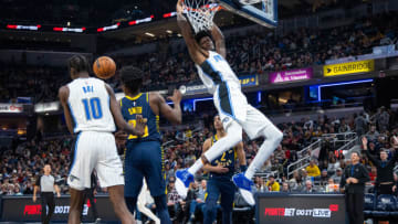 Orlando Magic center Mo Bamba dunks the ball. Mandatory Credit: Trevor Ruszkowski-USA TODAY Sports
