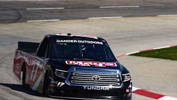 MARTINSVILLE, VA - MARCH 22: Tyler Ankrum, NASCAR Truck Series driver of the #17 May's Hawaii DGR-Crosley Toyota (Photo by Jared C. Tilton/Getty Images)