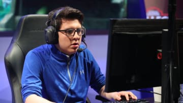 SANTA MONICA, CA - MAY 28: Juan Guibert (JayJ) of the University of Toronto at the League of Legends College Championship match between Maryville University and the University of Toronto at the NA LCS Studio at Riot Games Arena on May 28, 2017 in Santa Monica, California. (Photo by Josh Lefkowitz/Getty Images)