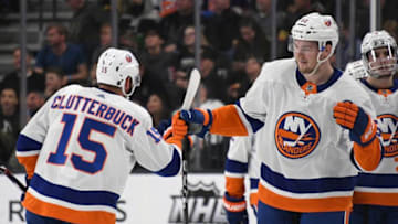 LAS VEGAS, NV - JANUARY 25: Cal Clutterbuck (Photo by Ethan Miller/Getty Images)