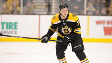 BOSTON, MA - NOVEMBER 11: Charlie McAvoy