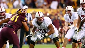 Stanford Cardinal guard Joshua Garnett (51) - Mandatory Credit: Mark J. Rebilas-USA TODAY Sports