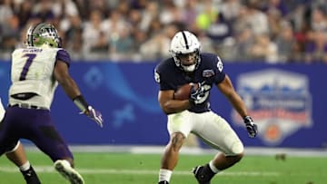 GLENDALE, AZ - DECEMBER 30: Running back Saquon Barkley (Photo by Christian Petersen/Getty Images)