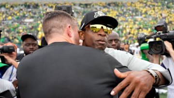 Coach Primes peers were "a little wound up" about the Colorado football head coach's brash behavior after arriving in Boulder Mandatory Credit: Soobum Im-USA TODAY Sports