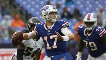 Josh Allen #17 of the Buffalo Bills. (Photo by Rob Carr/Getty Images)