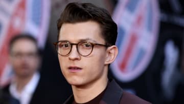 HOLLYWOOD, CALIFORNIA - JUNE 26: Tom Holland attends the Premiere Of Sony Pictures' "Spider-Man Far From Home" at TCL Chinese Theatre on June 26, 2019 in Hollywood, California. (Photo by Frazer Harrison/Getty Images)