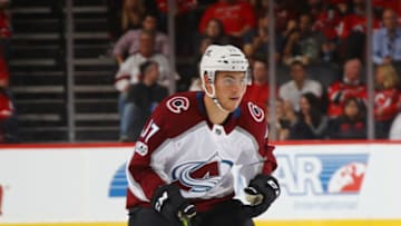 NEWARK, NJ - OCTOBER 07: Tyson Jost