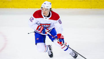 Mar 13, 2021; Calgary, Alberta, CAN; Montreal Canadiens Jonathan Drouin Mandatory Credit: Sergei Belski-USA TODAY Sports
