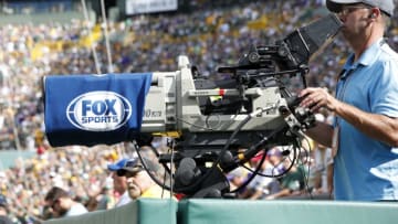 GREEN BAY, WI - SEPTEMBER 16: General view of a Fox Sports cameraman during the game between the Green Bay Packers and Minnesota Vikings at Lambeau Field on September 16, 2018 in Green Bay, Wisconsin. The game ended in a 29-29 tie. (Photo by Joe Robbins/Getty Images)