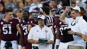 Jimbo Fisher, Texas A&M Football (Photo by Bob Levey/Getty Images)