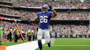New York Giants. Saquon Barkley (Photo by Tim Warner/Getty Images)