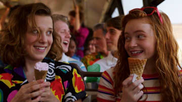 Millie Bobby Brown, Sadie Sink - Stranger Things (2019). Photo Credit: Netflix