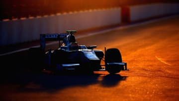 SOCHI, RUSSIA - OCTOBER 10: Rio Haryanto of Indonesia and campos Racing drives during the GP2 Feature Race at Sochi Autodrom on October 10, 2015 in Sochi, Russia. (Photo by Clive Mason/Getty Images)