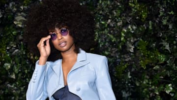 NEW YORK, NEW YORK - FEBRUARY 10: Javicia Leslie attends the Alice + Olivia By Stacey Bendet fashion show during February 2020 - New York Fashion Week: The Shows on February 10, 2020 in New York City. (Photo by Steven Ferdman/Getty Images for NYFW: The Shows)