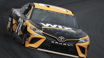 LOUDON, NH - JULY 14: Martin Truex Jr., driver of the #78 WIX Filters Toyota, practices for the Monster Energy NASCAR Cup Series Overton's 301 at New Hampshire Motor Speedway on July 14, 2017 in Loudon, New Hampshire. (Photo by Chris Trotman/Getty Images)