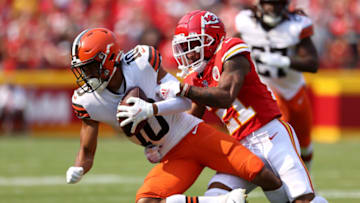 Cleveland Browns Anthony Schwartz (Photo by Jamie Squire/Getty Images)
