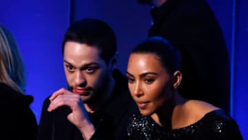 WASHINGTON, DC - APRIL 24: Pete Davidson and Kim Kardashian attend the 23rd Annual Mark Twain Prize For American Humor at The Kennedy Center on April 24, 2022 in Washington, DC. (Photo by Paul Morigi/Getty Images)