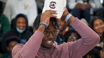 South Carolina football signee Nyckoles Harbor is among the fastest players in the nation. Mandatory Credit: Jack Gruber-USA TODAY