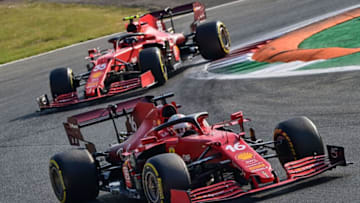 Charles Leclerc, Ferrari, Formula 1 (Photo by MIGUEL MEDINA/AFP via Getty Images)