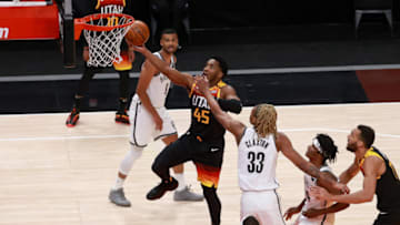 Utah Jazz guard Donovan Mitchell (Chris Nicoll-USA TODAY Sports)