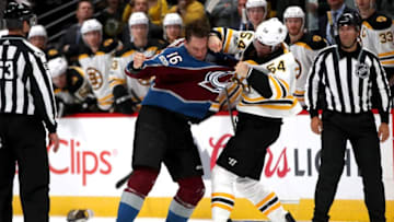 DENVER, CO - OCTOBER 11: Nikita Zadorov