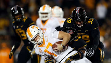 COLUMBIA, MO - NOVEMBER 11: Quarterback Will McBride