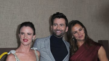 HOLLYWOOD, CA - OCTOBER 10: Juliette Lewis, David Tennant and Jennifer Garner arrive for the Los Angeles Premiere Of HBO Series "Camping" held at Paramount Studios on October 10, 2018 in Hollywood, California. (Photo by Albert L. Ortega/Getty Images)