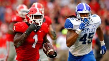 ATHENS, GA - NOVEMBER 7: Sony Michel